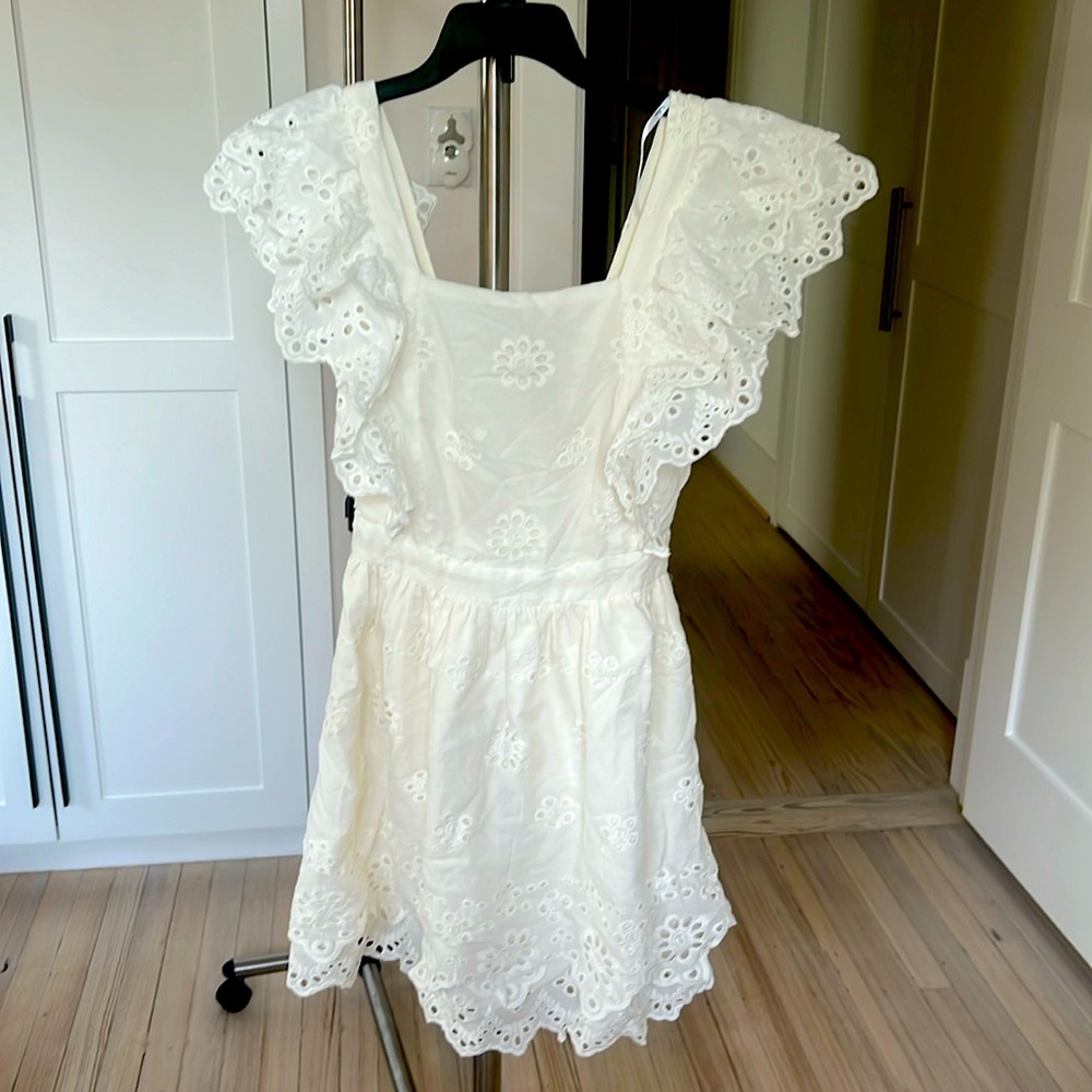 Lulus girls white dress